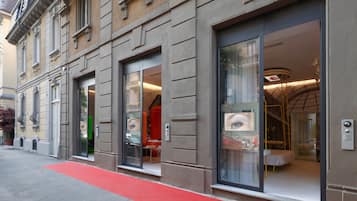 Fassade der Unterkunft