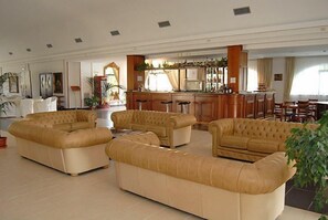 Sala de estar en el lobby