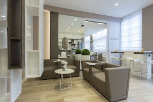 Sala de estar en el lobby