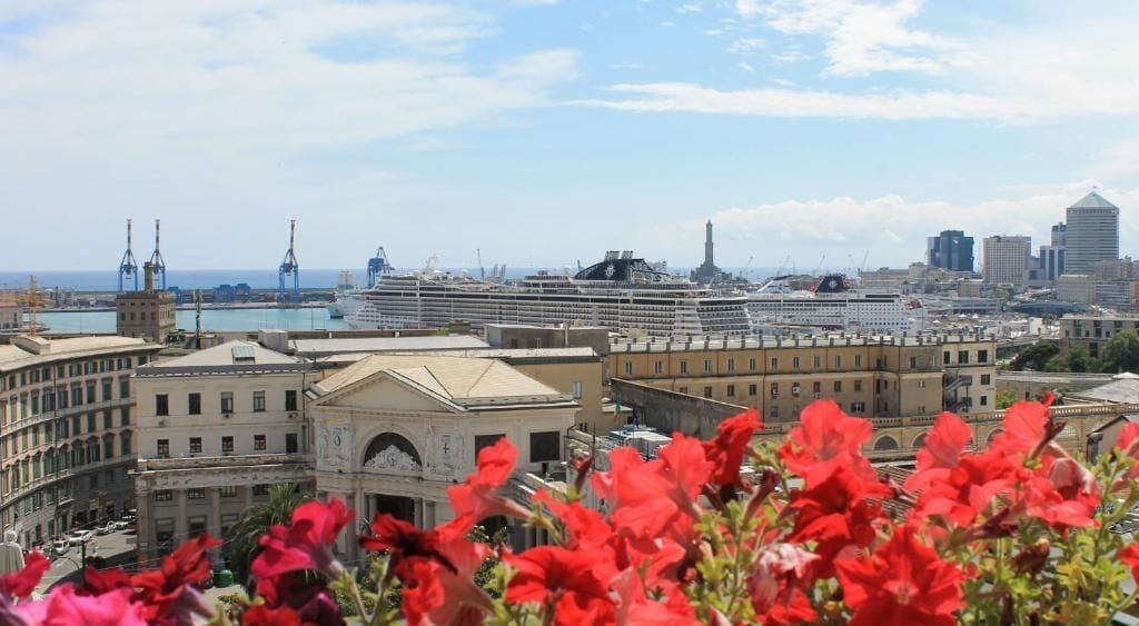 Family with terrance | Ausblick vom Zimmer