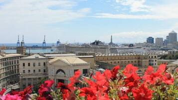Family with terrance | View from room