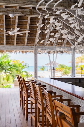 Tapas bar, beach views, open daily