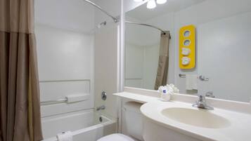 Standard Suite, 1 Queen Bed, Non Smoking | Bathroom