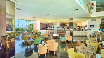 Poolside views, open daily