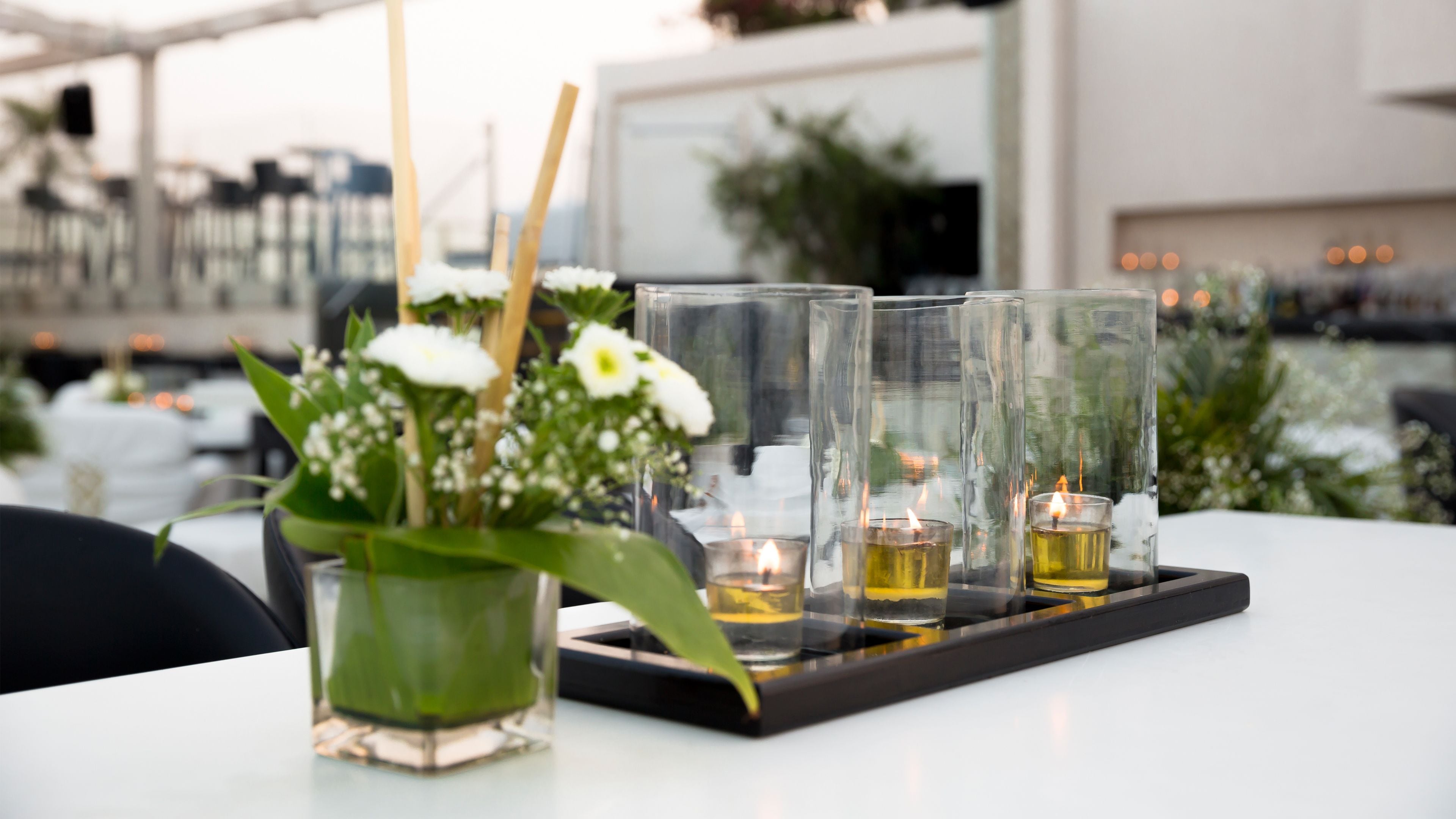 rooftop bar, ocean views, open daily