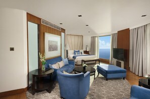 Suite, 1 Bedroom, Sea View | Hypo-allergenic bedding, down comforters, minibar, in-room safe - InterContinental Marine Drive Mumbai by IHG (Mumbai)