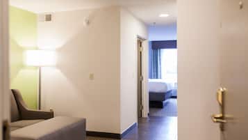 Desk, iron/ironing board, free cots/infant beds, free WiFi