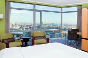 Hypo-allergenic bedding, pillow-top beds, minibar, in-room safe