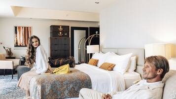 Minibar, in-room safe, desk, blackout curtains