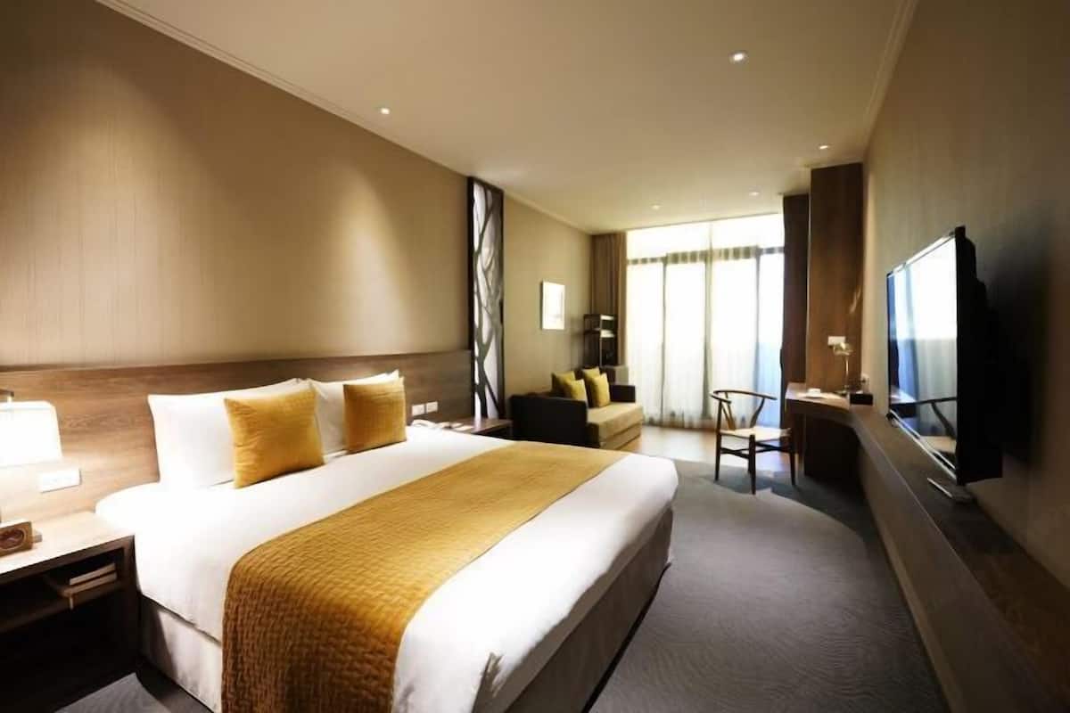 In-room safe, desk, blackout curtains, iron/ironing board