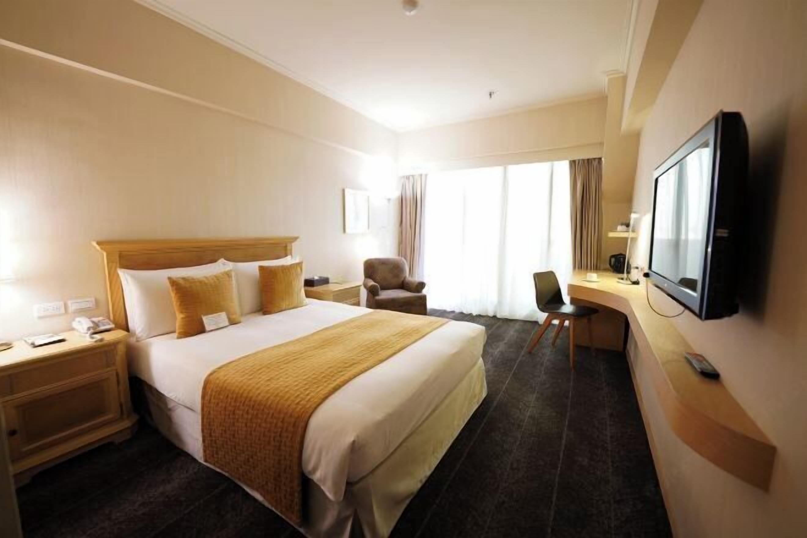 In-room safe, desk, blackout curtains, iron/ironing board