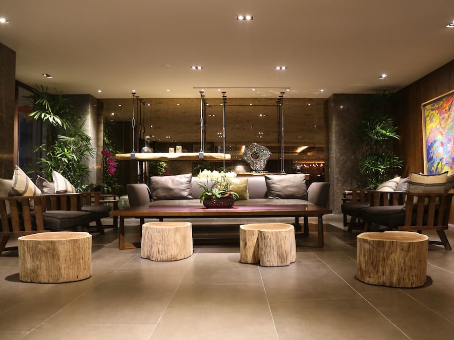 Sitzecke in der Lobby