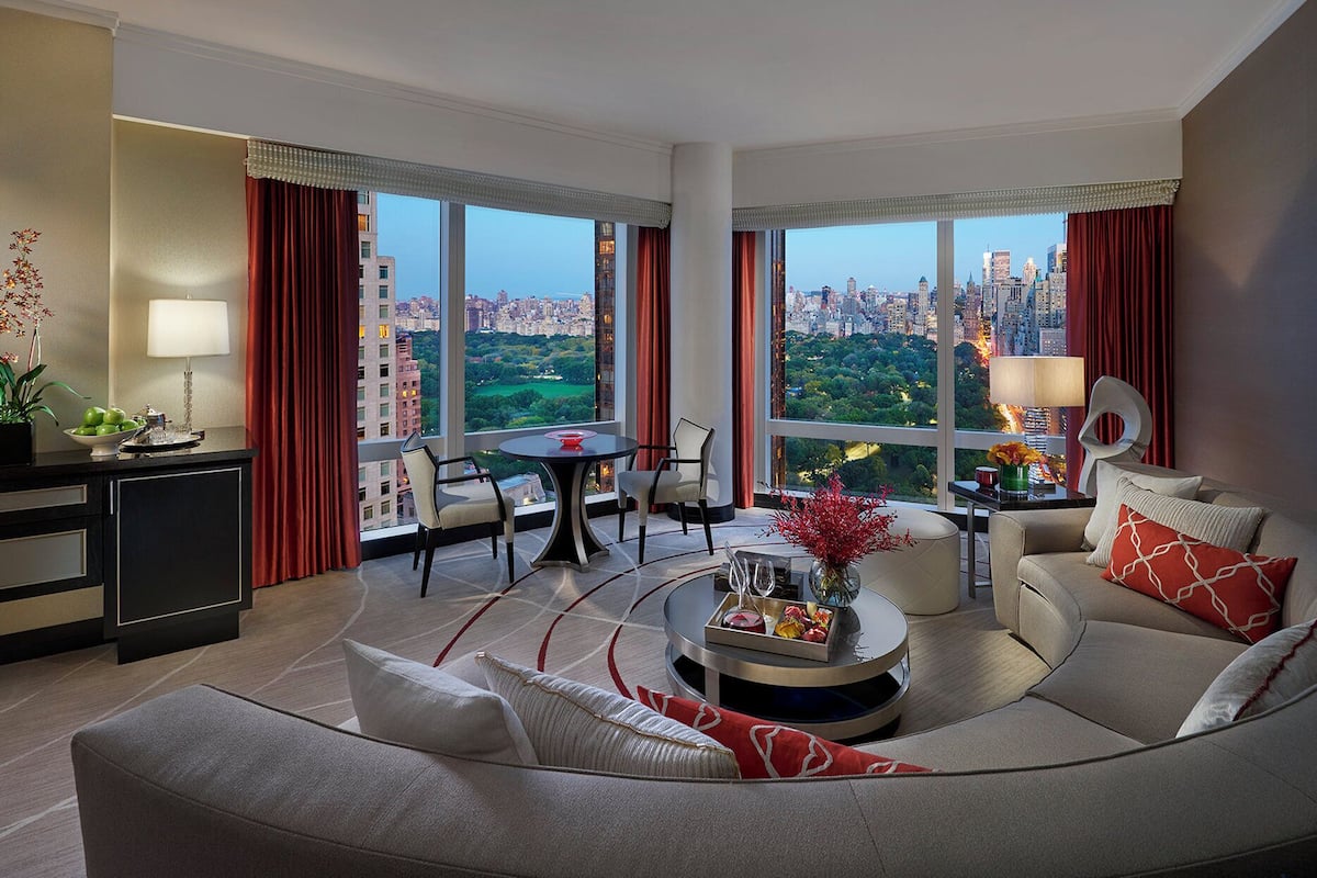 Central Park View, Suite, Park View | Premium bedding, down comforters, minibar, in-room safe