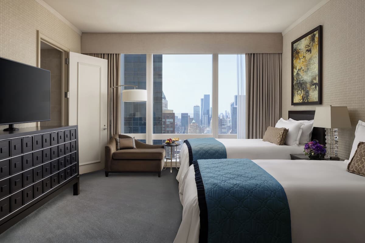 Ropa de cama de alta calidad, edredón y minibar