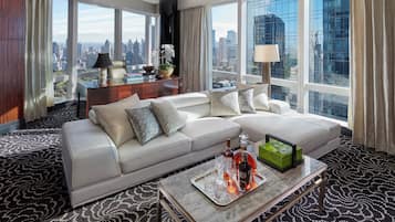 Premium bedding, down duvets, minibar, in-room safe