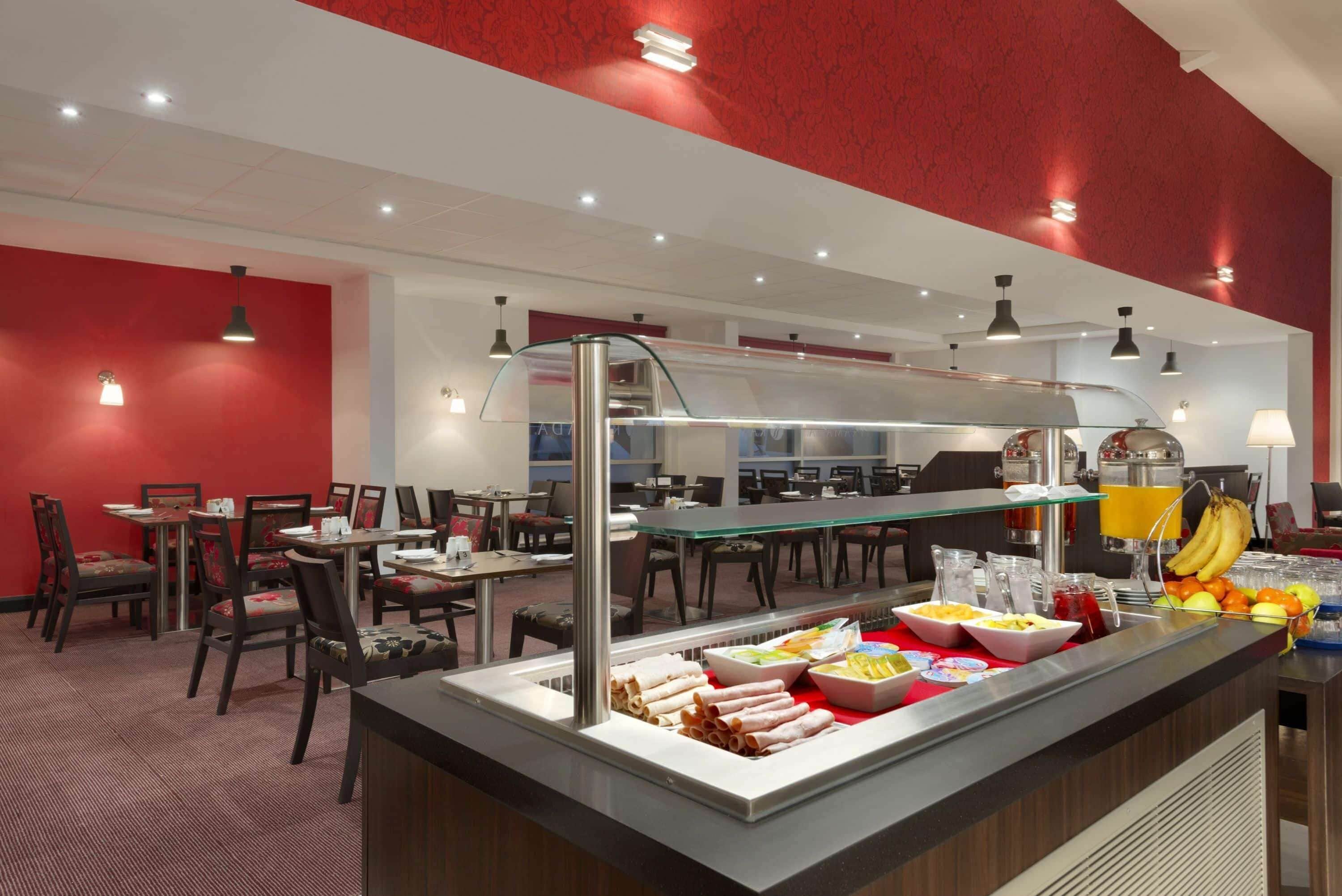Daily buffet breakfast for a fee