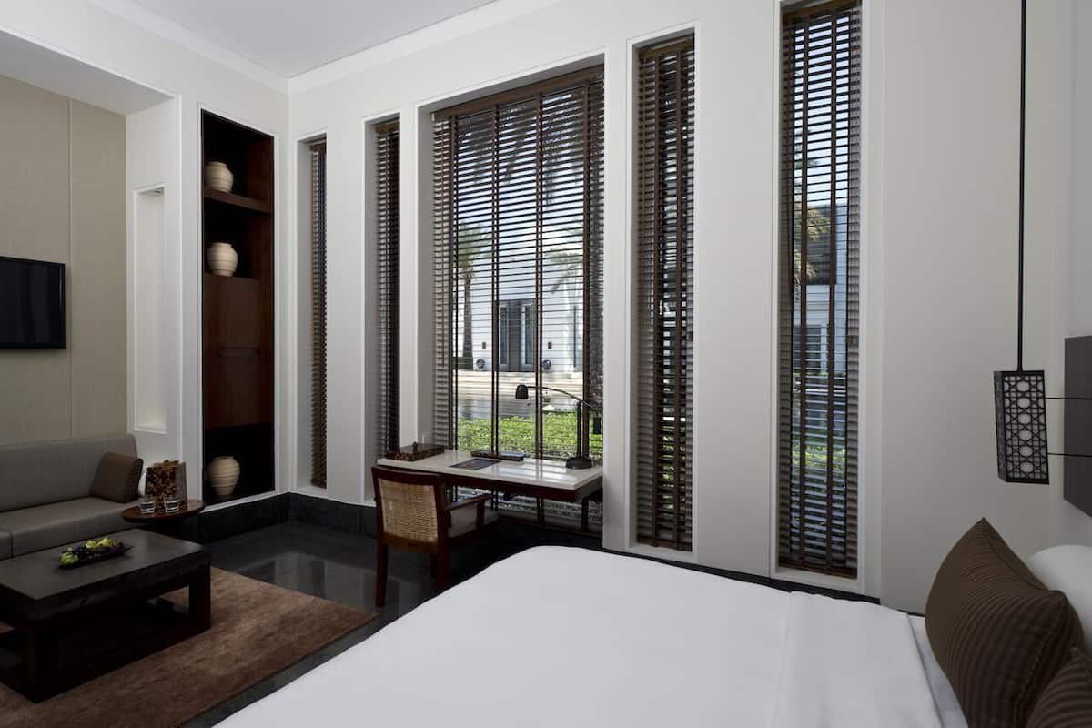 Premium bedding, down duvets, minibar, in-room safe