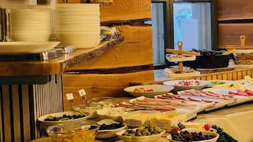 Gratis frukostbuffé varje dag