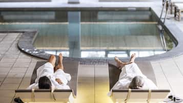 Behandlingsrum til par, sauna, boblebad, dampbad, kropsbehandlinger