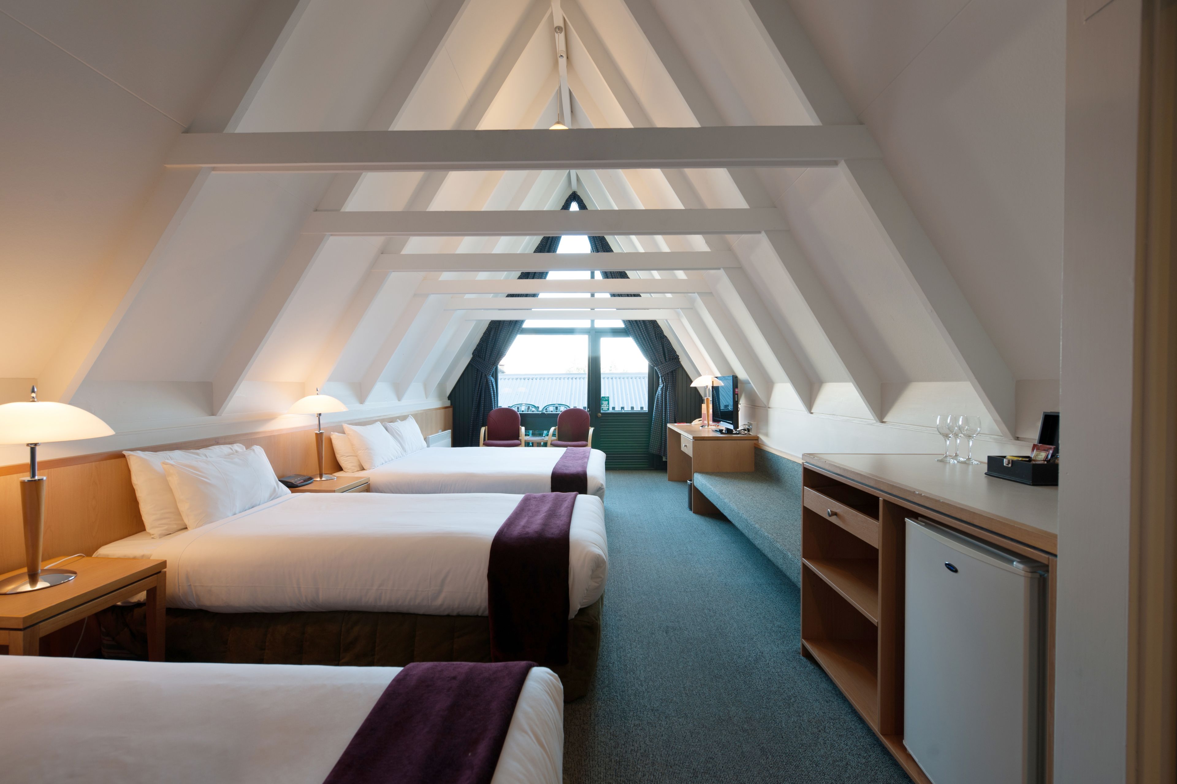 chalet quad room | iron/ironing board, free wifi, bed sheets