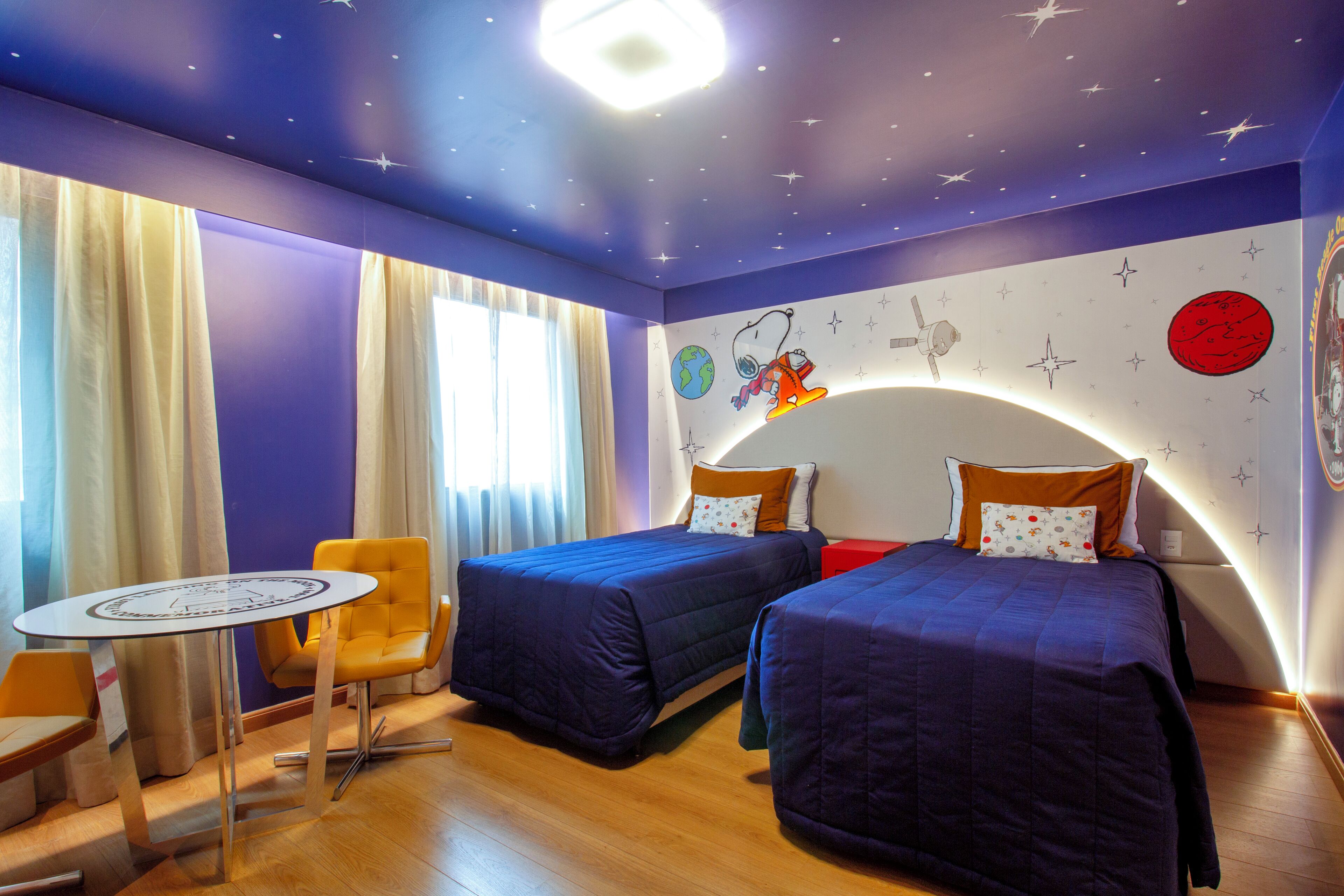 防过敏的被褥、迷你吧、客房内保险箱、笔记本电脑工作区