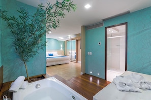 Suíte, 1 cama King (Spa) | Banheira de imersão