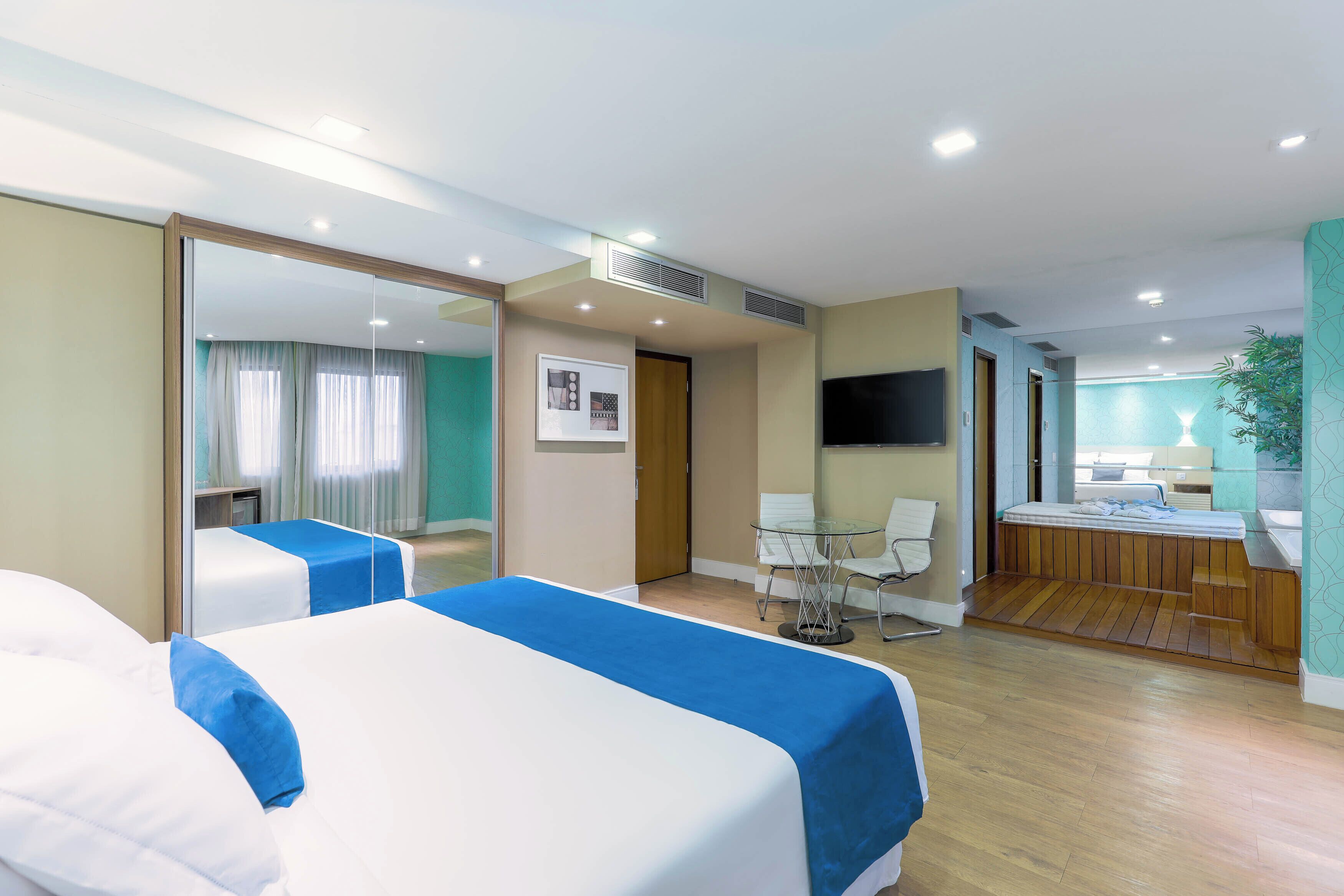 Suite, 1 King Bed (Spa) | Hypo-allergenic bedding, minibar, in-room safe, desk