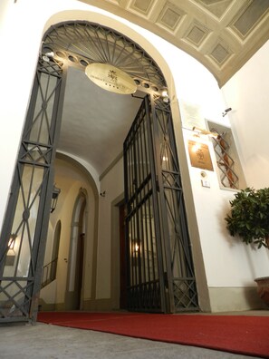 Entrée de l’hébergement