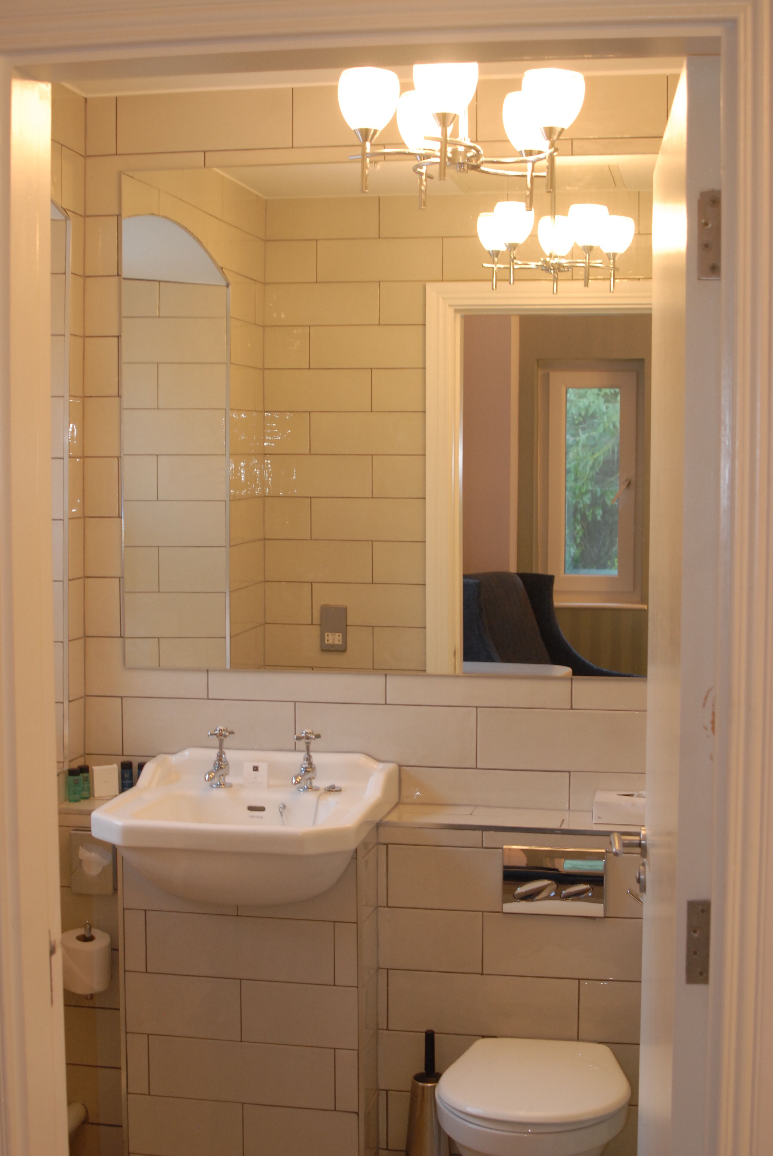 superior double room | bathroom | shower, free toiletries, hair dryer, towels