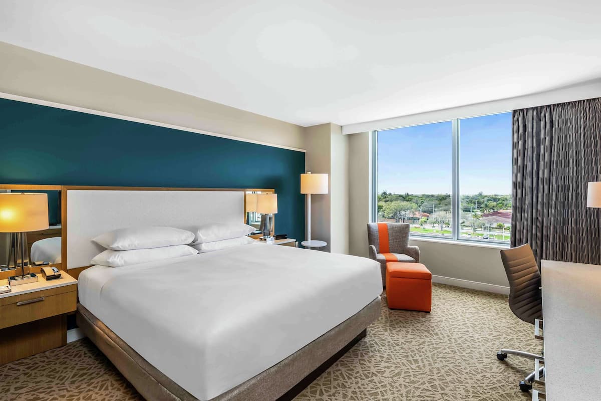 In-room safe, desk, laptop workspace, blackout drapes