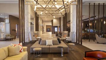Sala de estar en el lobby