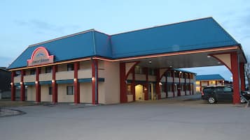 Front of property - evening/night