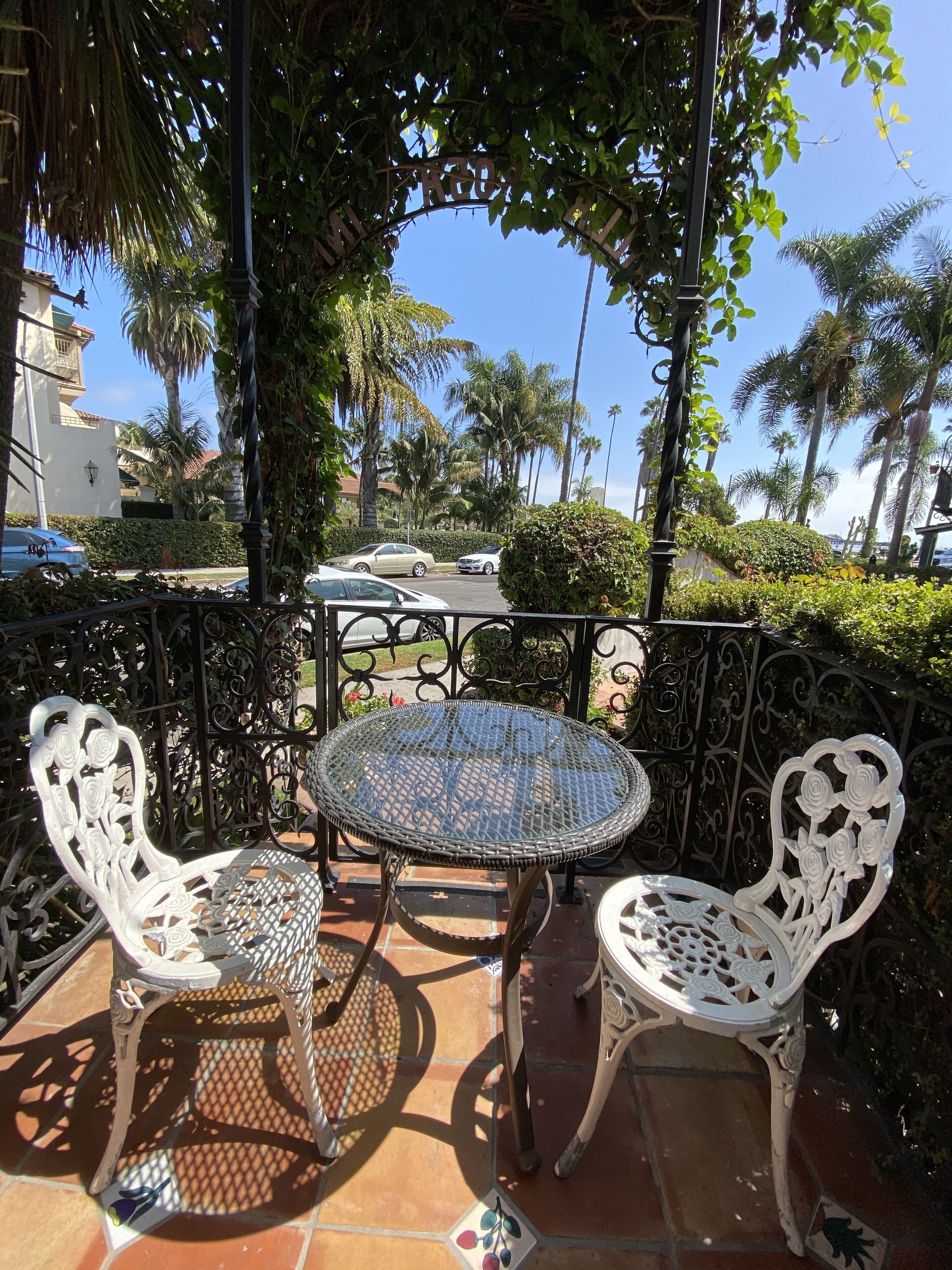 客房, 1 張特大雙人床 | 露台/庭院