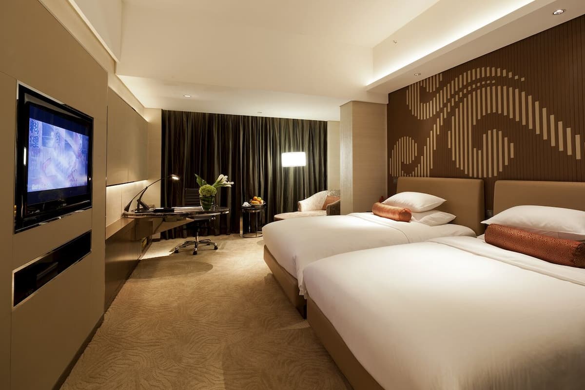 Deluxe-Zweibettzimmer | 1 Schlafzimmer, hochwertige Bettwaren, Minibar, Zimmersafe