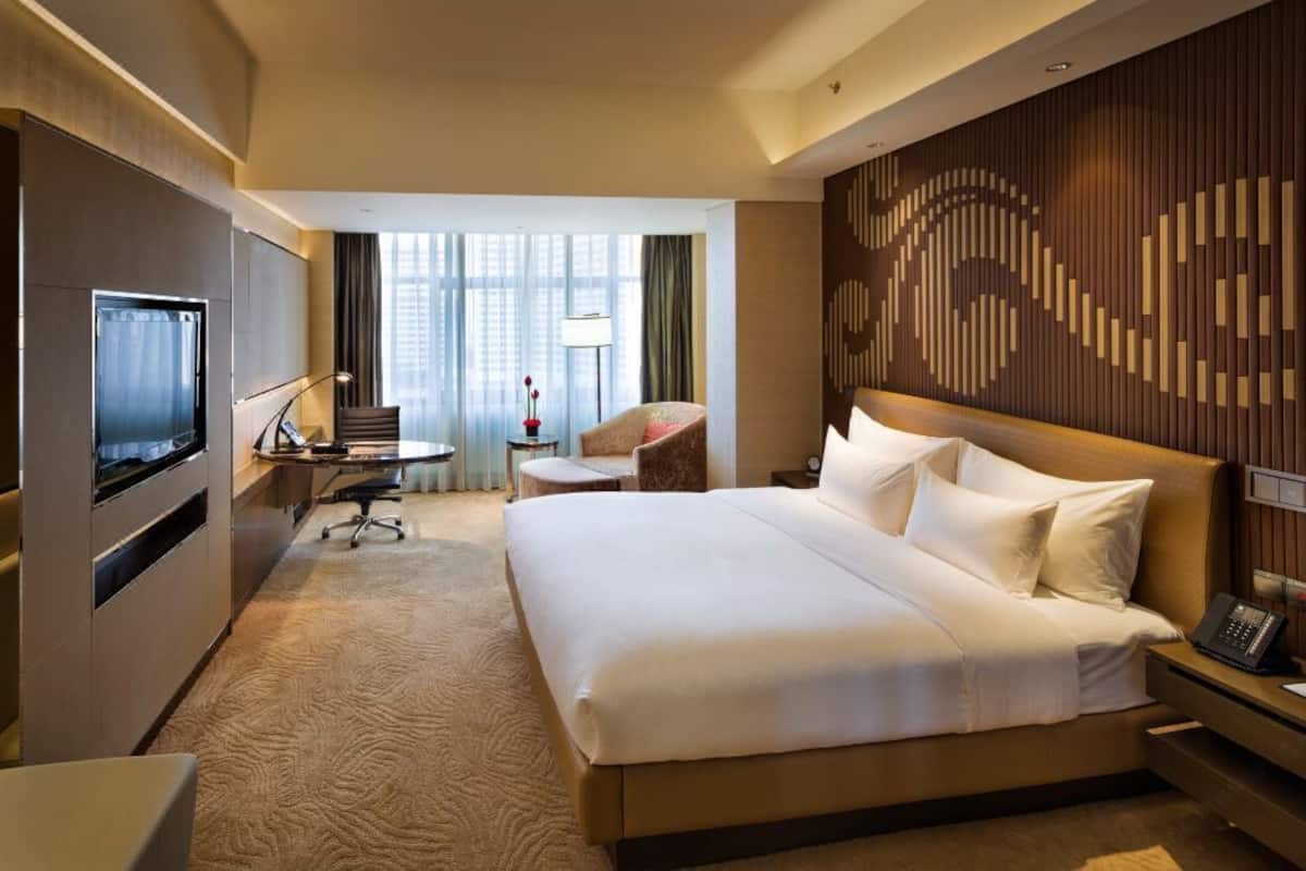 Ropa de cama de alta calidad y minibar