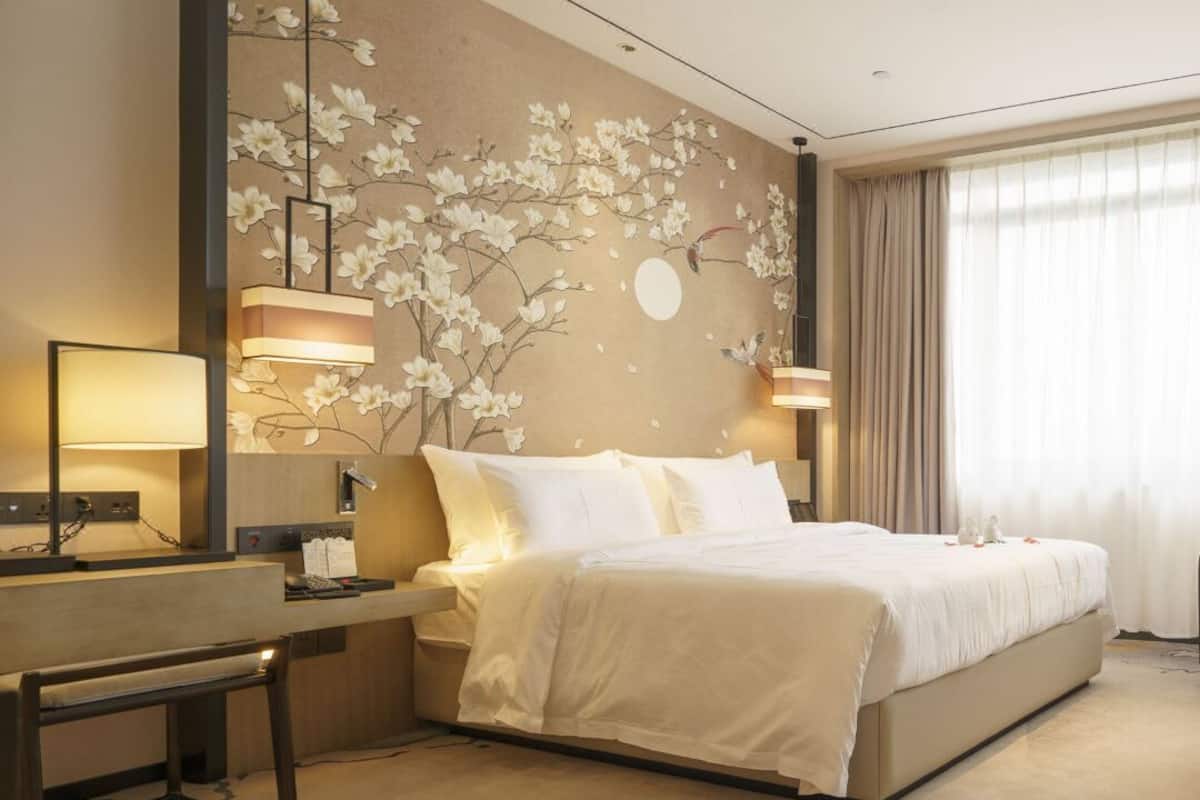 Ropa de cama de alta calidad y minibar