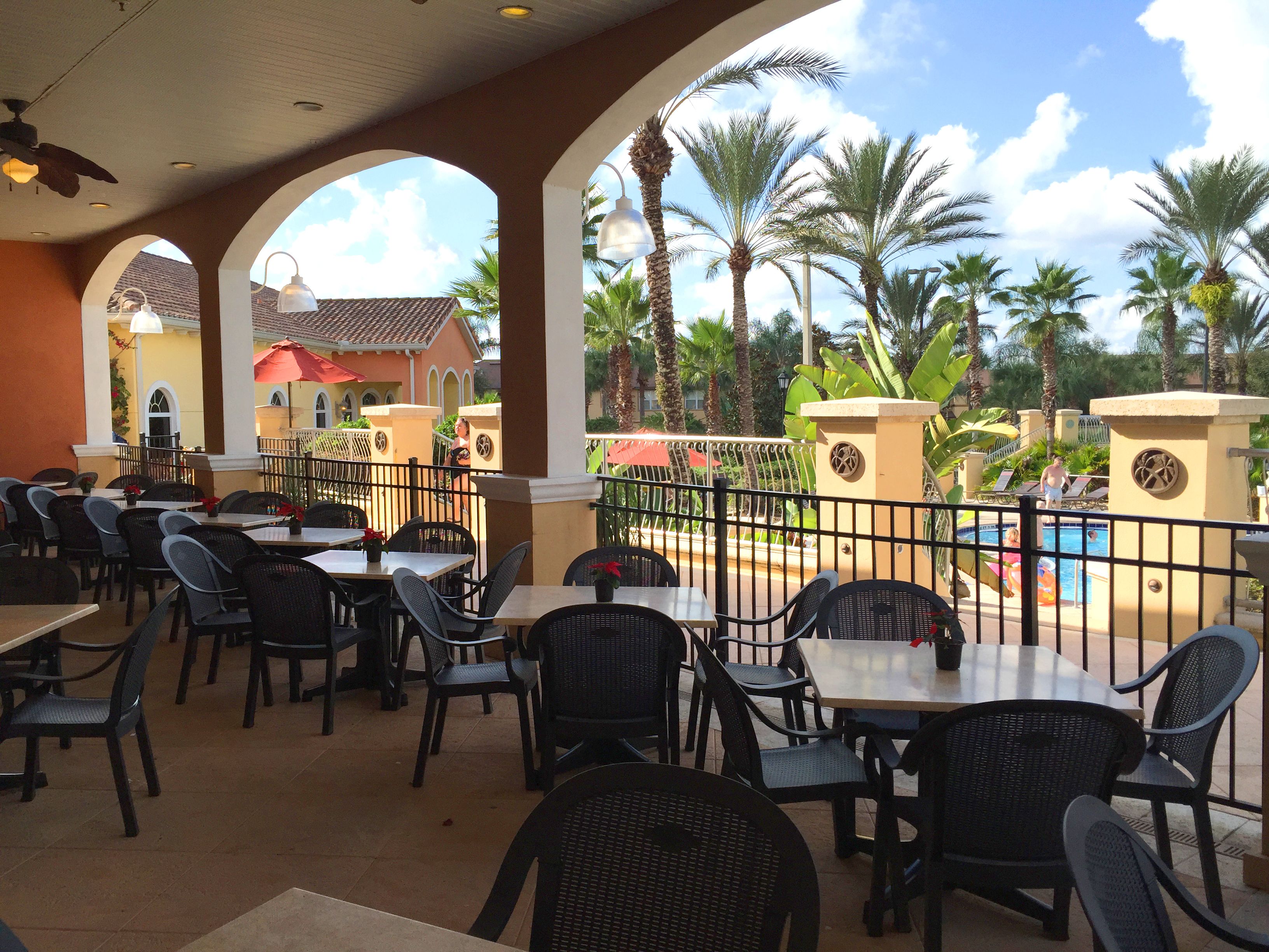 Breakfast area