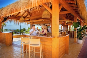 Poolside bar
