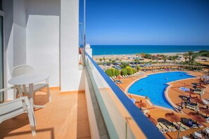 3 outdoor pools, pool loungers - Hotel Servigroup Marina Playa (Mojacar)