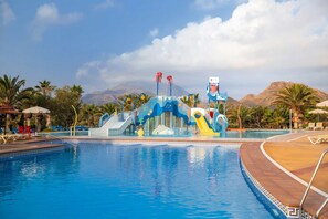 3 outdoor pools, pool loungers - Hotel Servigroup Marina Playa (Mojacar)