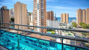 Double Room, Pool View | View from room