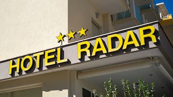 Fassade der Unterkunft