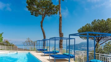Una piscina al aire libre (de 08:00 a 20:00), tumbonas