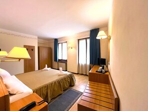 Minibar, in-room safe, desk, blackout curtains