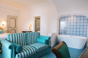 Imperial Suite | 1 bedroom, Frette Italian sheets, premium bedding, memory foam beds