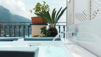 Premium Double or Twin Room, 1 Bedroom, Non Smoking, Sea View | Frette Italian sheets, premium bedding, memory foam beds, minibar
