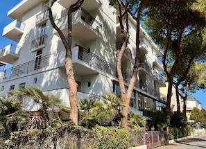 Fassade der Unterkunft