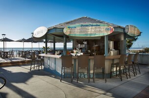 Poolside bar