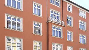 Fassade der Unterkunft