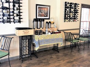 Daily cooked-to-order breakfast for a fee